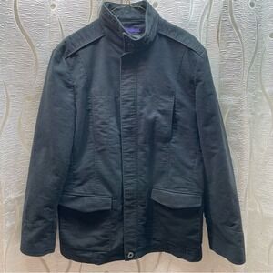 Mexx Field Jacket‎ Mens 38 Black Excellent Slim Fit Military Utility Coat